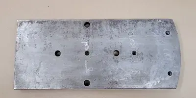 BASE PLATE, 14IN X 6IN X 1.125IN