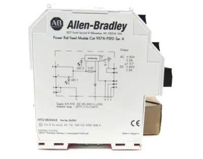 ALLEN BRADLEY 937A-PSFD POWER RAIL FEED MODULE 937APSFD NEW SURPLUS