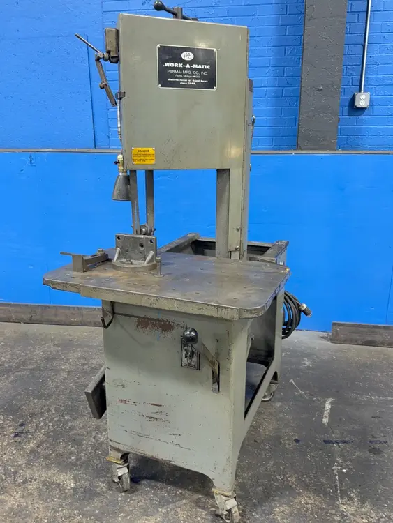 Used PARMA MFG CO. INC. WORKAMATIC Vertical Band Saws Ohio US | HGR 24 #1518903