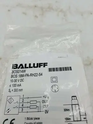 New | in-Stock BALLUFF BOS014W Sensors | ND Industrial Surplus #1223832