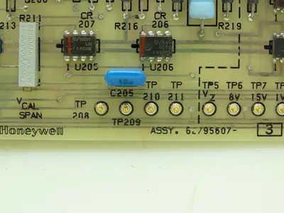 Honeywell 62795606-TAB 62795607-003 Integrator Board Circuit PLC Rack Card