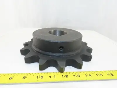 Martin 140B15 Single Roller Chain Sprocket 15 Teeth 60mm Keyed Bore
