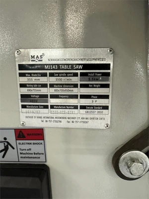 USED 2019 MAS MJ143