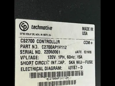 USED TECHMOTIVE CS2700
