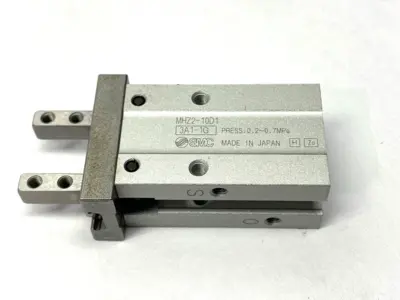 USED SMC PARALLEL AIR GRIPPER 2-FINGER DOUBLE-ACTING