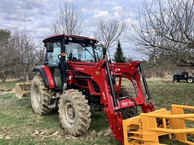 Used 2025 MAHINDRA 6075 Tractor Loaders New Hampshire US | Beauregard Equipment #1511364