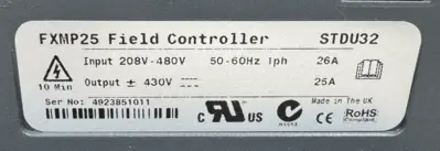 NEW EMERSON / CONTROL TECHNIQUES FXMP25 FIELD CONTROLLER STDU32