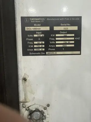 Used THERMATOOL N/A Pipe & Tube Welders Ohio US | G-2000, Inc. #1313869