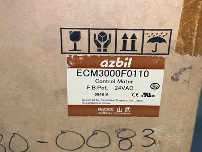 Used YAMATAKE CORPORATION ECM3000F0110 Electric Motor Driven Actuators Ohio US | HGR 24 #1305280