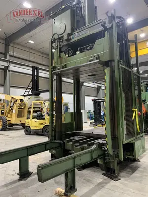 Reis 110 Ton 4-Post Hydraulic Spotting Press, Model TUS160 0K-100, 03.141.00