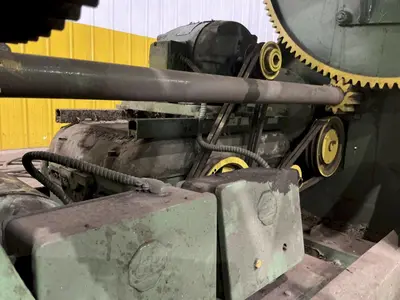 16,000 LBS X 40" X 40" RANSOME SIZE 4 TILTING ROTARY WELDING POSITIONER: YOBRO #25142
