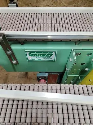 Garvey 25-ft Long Accumulating Conveyors (unused)