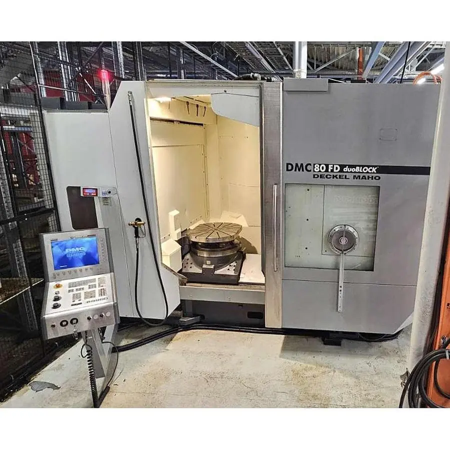 Used 2009 DMG DMC 80 FD DUOBLOCK Horizontal Machining Centers Georgia US | Shub Machinery #284488