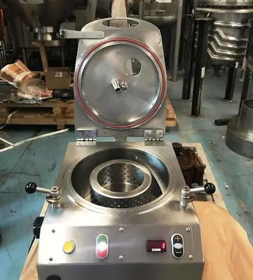 NEW: Rousselet Robatel RA 20 Vx R perforate basket centrifuge, 316L SS.