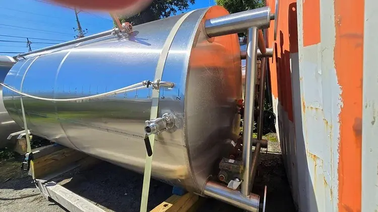 Used 2018 MARKS FABRICATION 60HLT Stainless Steel Tanks Oregon US | Ager Tank & Equipment Co. #1418763