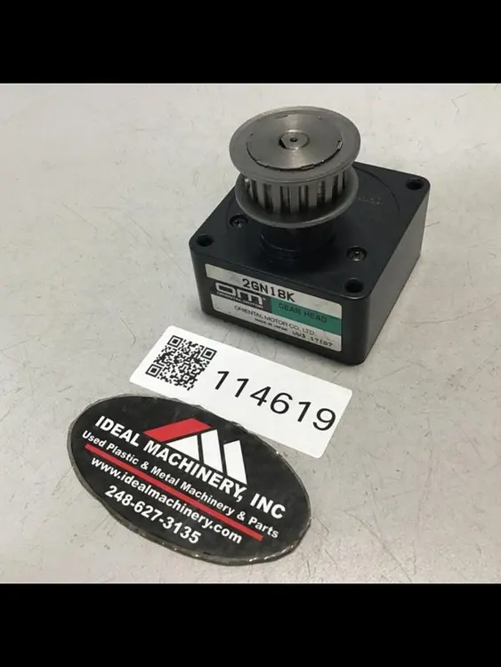 Used ORIENTAL MOTOR 2GN18K Gearmotors Michigan US | Ideal Machinery #690873