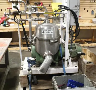 Westfalia SB 7-01-576 separator, 316SS.