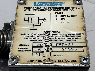 USED VICKERS EHST-3-FVF-30