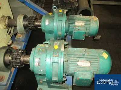 Unknown Twin Screw Dewatering Conveyor, C/S
