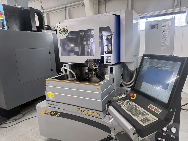 Used 2018 Sodick ALN400G Wire EDM Indiana US | Machine Tool Bids #865451