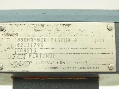 Foxboro 800HA-WCR-PJGFNA-A Magnetic Flowtube Meter 1/2" Line 740psi