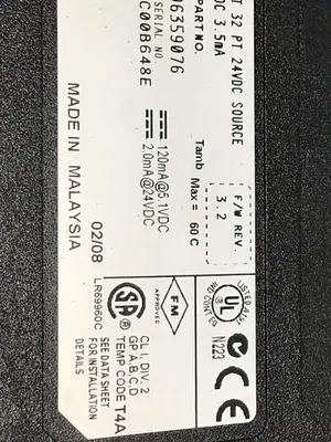 USED ALLEN BRADLEY 1756-IV32 SER A