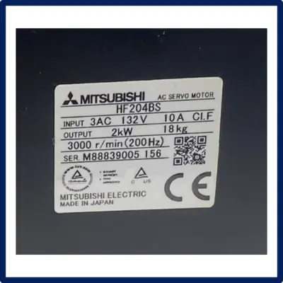 USED MITSUBISHI HF204BS WITH A51 OSA105S5A ENCODER