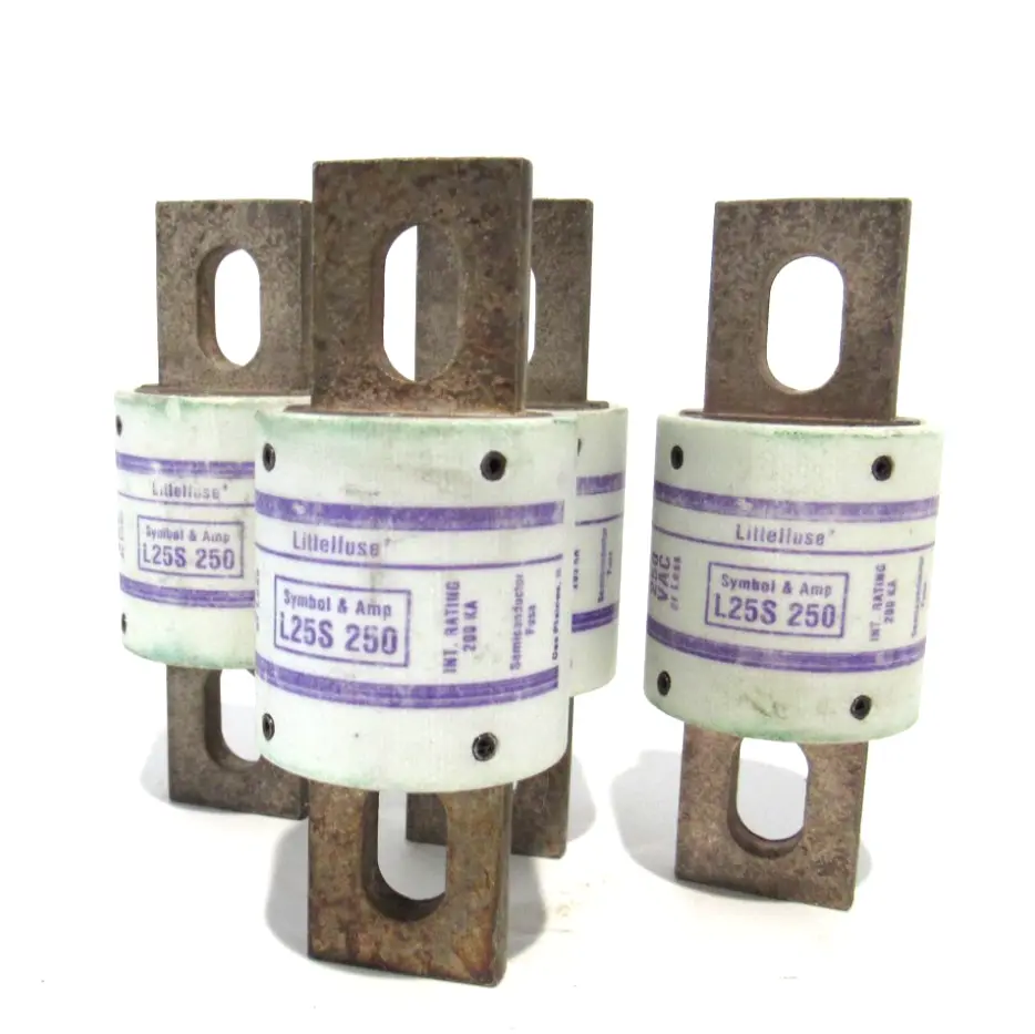 LOT OF 4 NEW LITTELFUSE L25S 250 FUSES