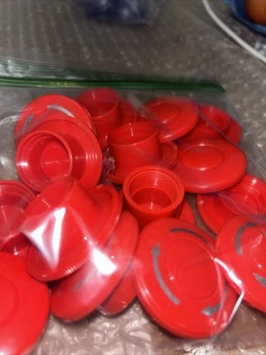 Large Lot of New various IDEC   Buttons & Caps See Photos + Warranty