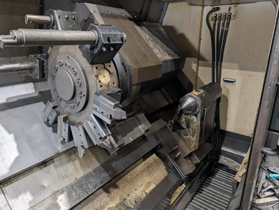 2018 HYUNDAI WIA L300LMC Multi-Axis CNC Lathes | Toolquip, Inc. (8)