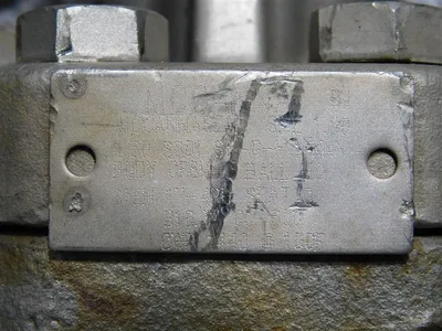 1-1/2" McCanna Ball Valve 600 Class CWP 1440 @ 100°F Used