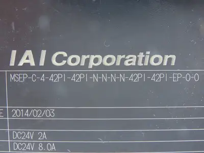 IAI MSEP-C-4-42PI-42PI-N-N-N-N-42PI-42PI-EP-0-0 Cylinder Position Controller