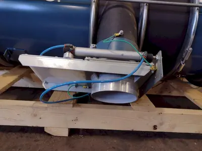 15 HP DUSTCONTROL MODEL #DC-11 & RAF-1600 DUST COLLECTOR SYSTEM: STOCK #17160