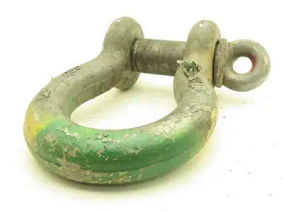 Crosby 25T 1-3/4" Galvanized Carbon Anchor Shackle with 2" Alloy Screw Pin