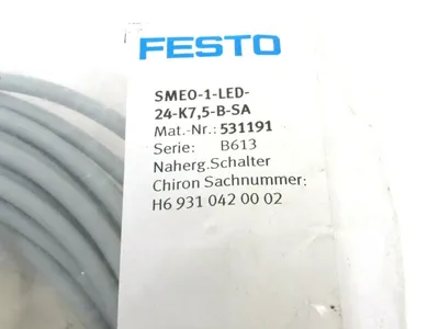 NEW FESTO SMEO-1-LED-24-K7,5-B-SA