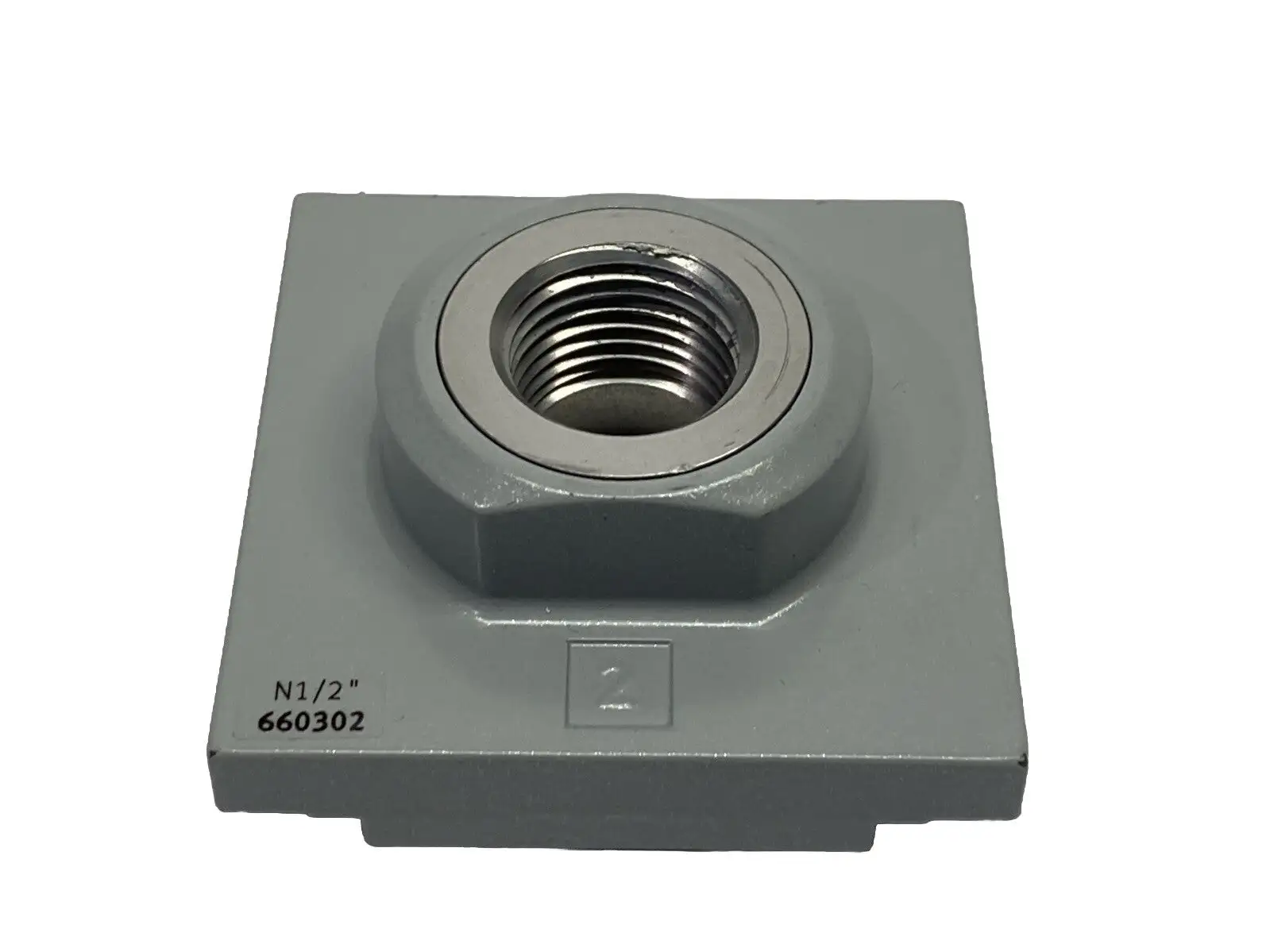 MS6N-AQR-R, 660302 | Festo MS6N-AQR-R Threaded Connection Plate 660302 - Used