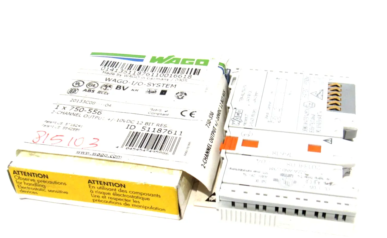 NEW WAGO 750-556 OUTPUT MODULE 750556