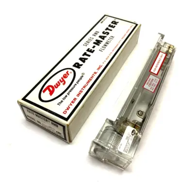 New | in-Stock Dwyer Rate-Master Flowmeter 2-20 SCFH Air Range Flowmeters Michigan US | Maverick Industrial Sales #1489323