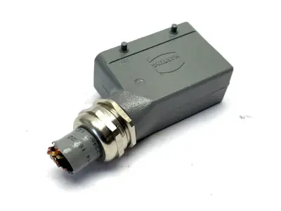 19 30 016 1521,09 33 016 2601 | Harting 19 30 016 1521 Hooded Industrial Connector 09 33 016 2601 - Used