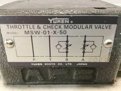 USED YUKEN MSW-01-X-50