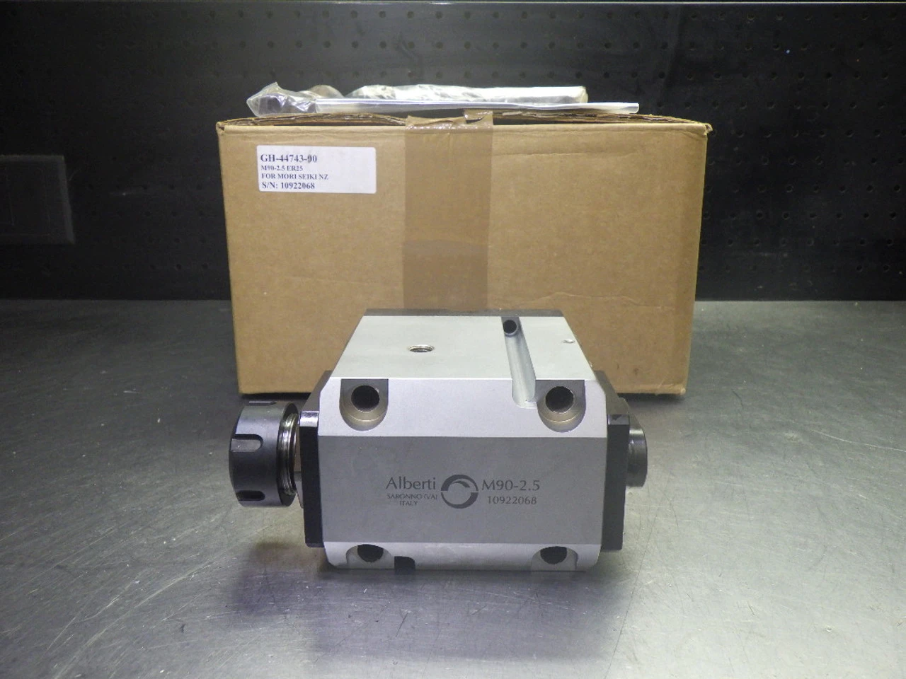 Alberti ER25 Right Angle Head For Mori Seiki NZ M90-2.5(LOC108B)