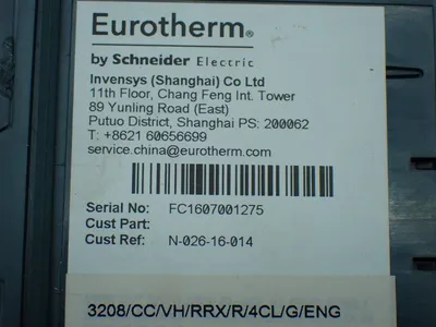 Used EUROTHERM 3208/CC/VH/RRX/R/4CL/G/ENG Temperature Controls Ohio US | HGR 24 #802950