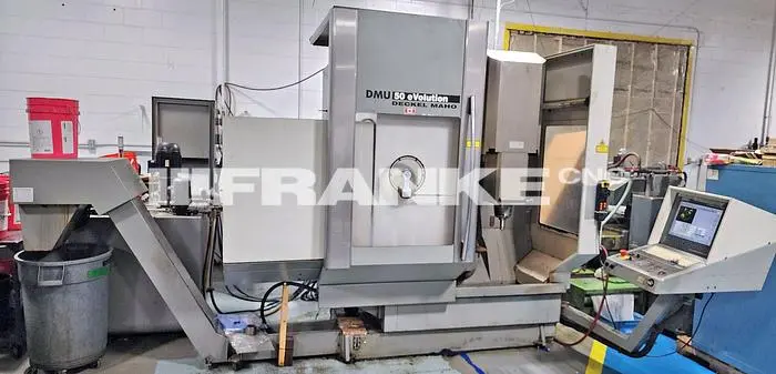 Used 2000 DMG MORI DECKEL MAHO DMU 50 EVOLUTION Vertical Machining Centers (5-Axis or More) | FRANKE CNC, LLC #1382647