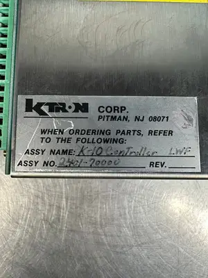 USED K-Tron K-10 Controller