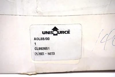 NEW UNISOURCE CL992651 MASTER CYLINDER