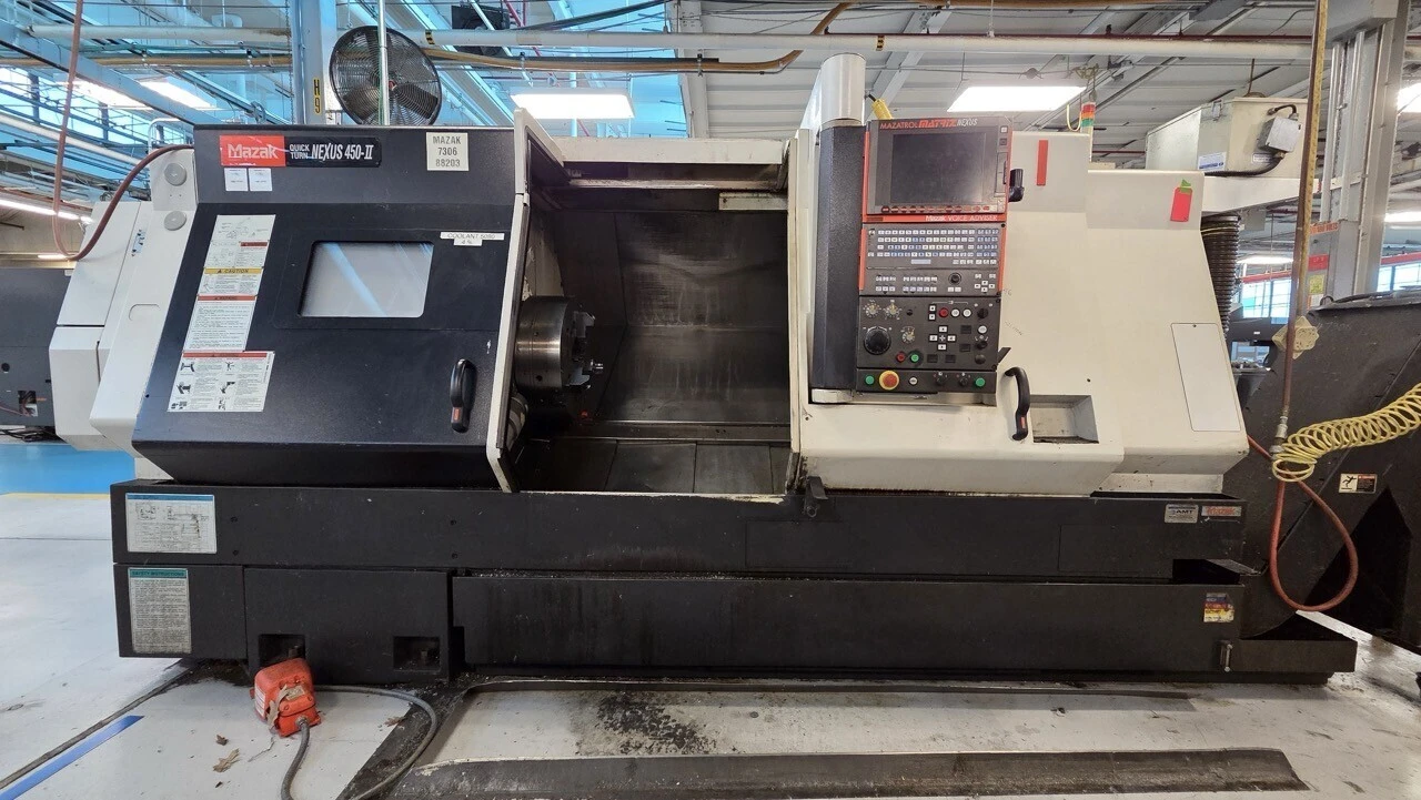 Used 2006 MAZAK NEXUS QUICK TURN 450-II CNC Lathes Ohio US | Toolquip, Inc. #1323499