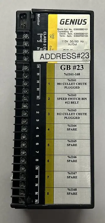 Used GE FANUC IC660BBD101 PLC Input & Output Ohio US | Surplus Asset Holdings #1237188