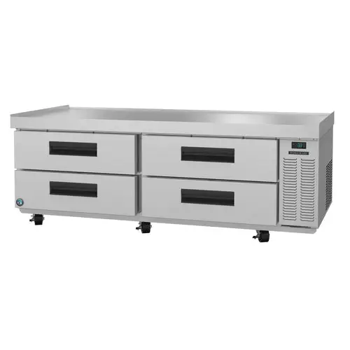 Hoshizaki CR72A 72 1/2" Steelheart Series Chef Base w/ (4) Drawers - 115v