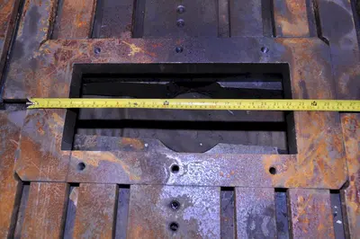 48" X 31" X 5" BOLSTER PLATE