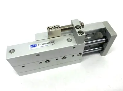 New | in-Stock Fabco-Air Double-Acting Pneumatic Linear Guided Slide Actuator Pneumatic Cylinders Michigan US | Maverick Industrial Sales #1398038